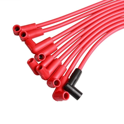 8mm ​Professinal Spark Plug Wire Set with 90 Degrees Silicone Boots