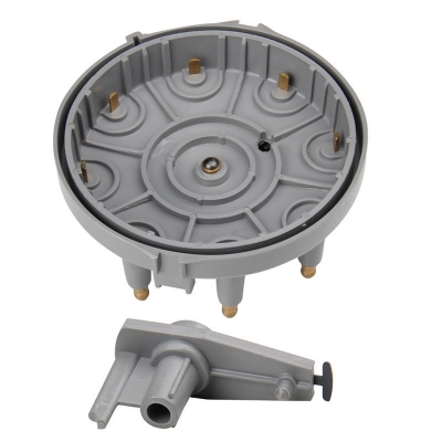 High Performance Ignition Distributor Cap and Rotor Grey